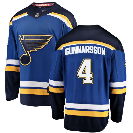 Breakaway Fanatics Branded Youth Carl Gunnarsson Blue Home Jersey - NHL ...