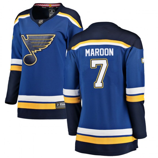 Breakaway Fanatics Branded Women's Patrick Maroon Blue Home Jersey ...